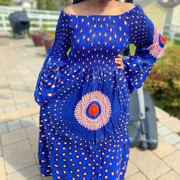 Dresses & Skirts - Maxi Ankara Dress African Fashion